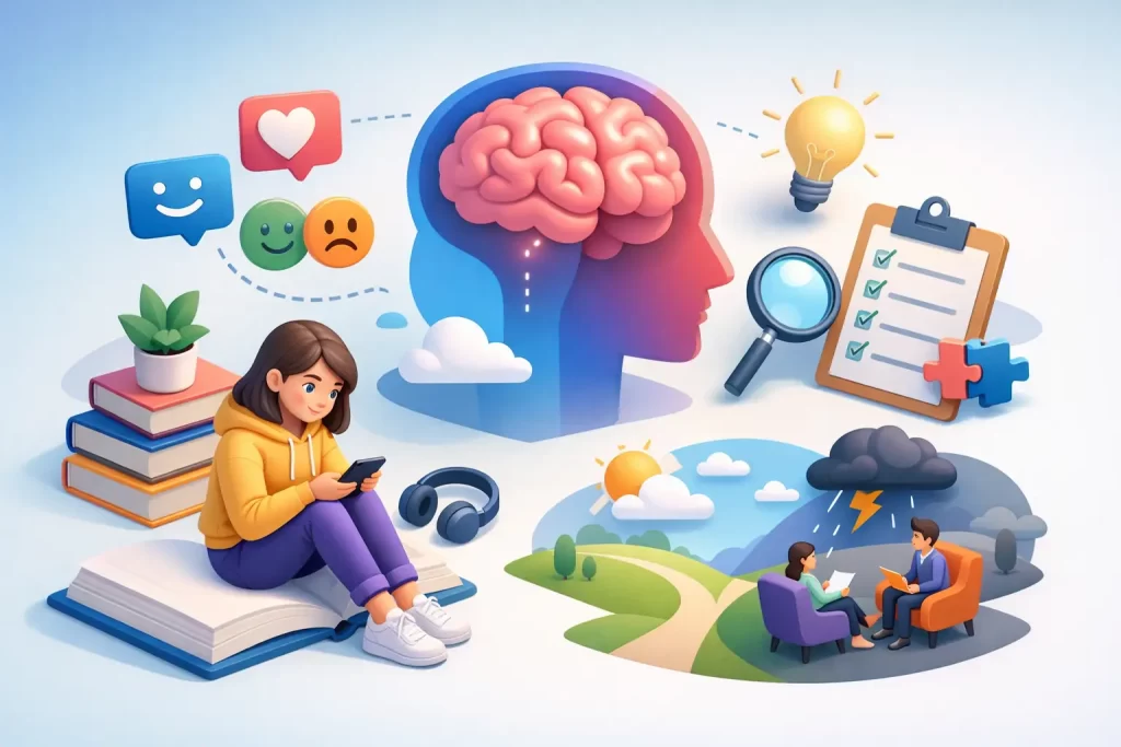 Guía de salud mental adolescente útil y clara