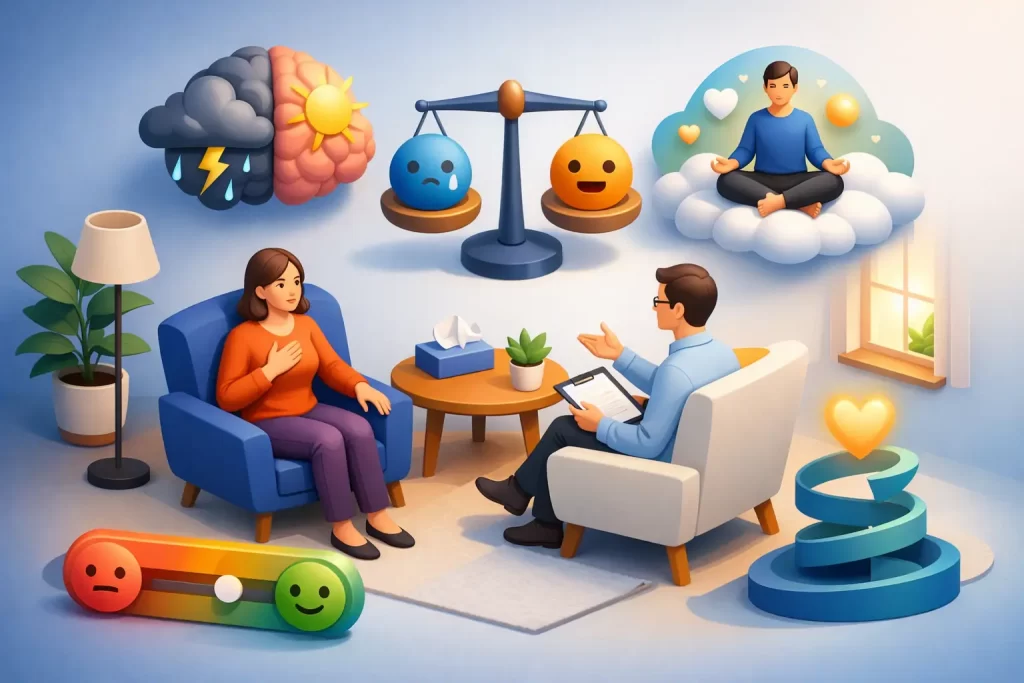 Terapia para regulación emocional: cuándo ayuda